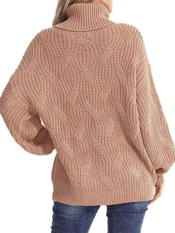 Pullover Turtleneck Knitwear