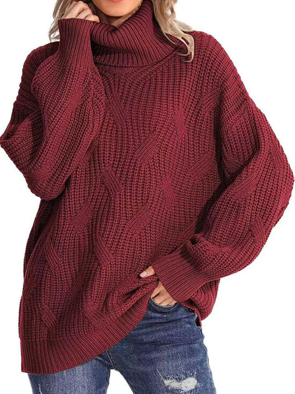 Pullover Turtleneck Knitwear